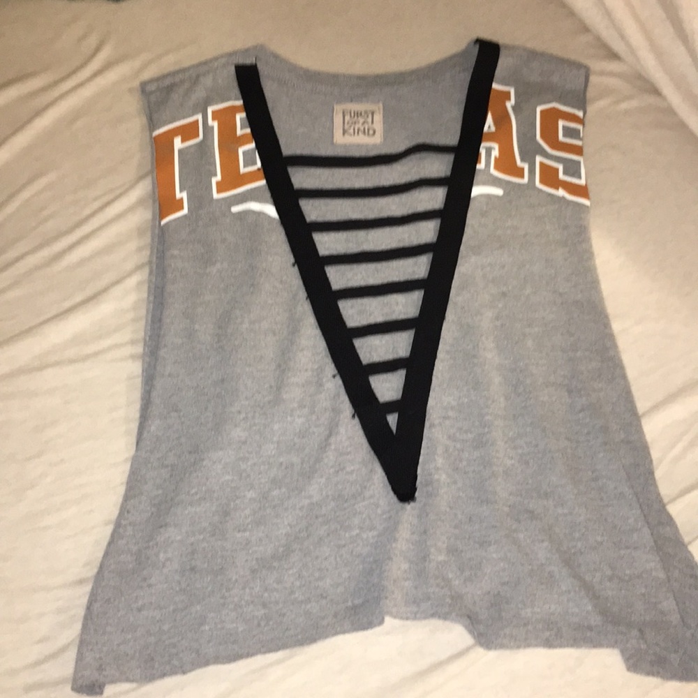 Vintage cut oversized crop top